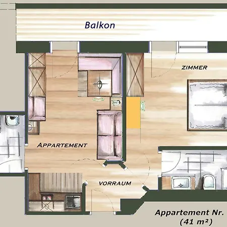 Apartment Garni Alpenresidence Cadipietra